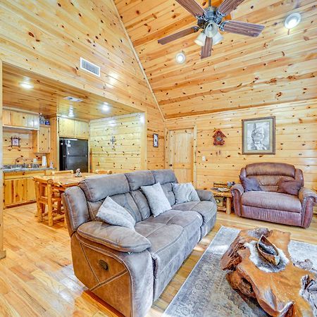 Broken Bow Rental Cabin With Hot Tub And Bar Eksteriør bilde