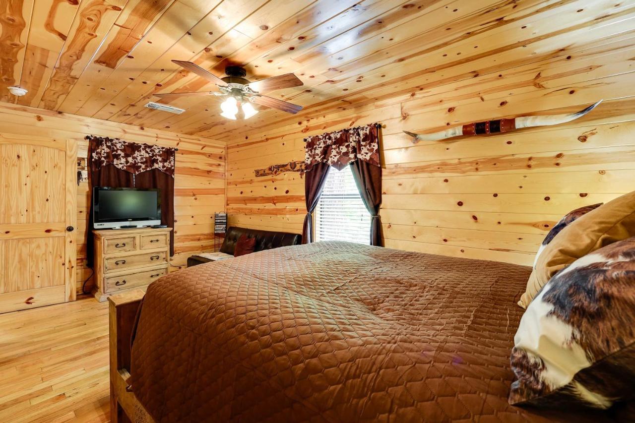 Broken Bow Rental Cabin With Hot Tub And Bar Eksteriør bilde