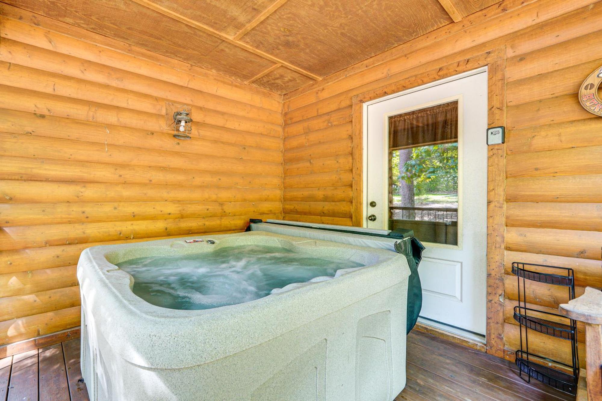 Broken Bow Rental Cabin With Hot Tub And Bar Eksteriør bilde
