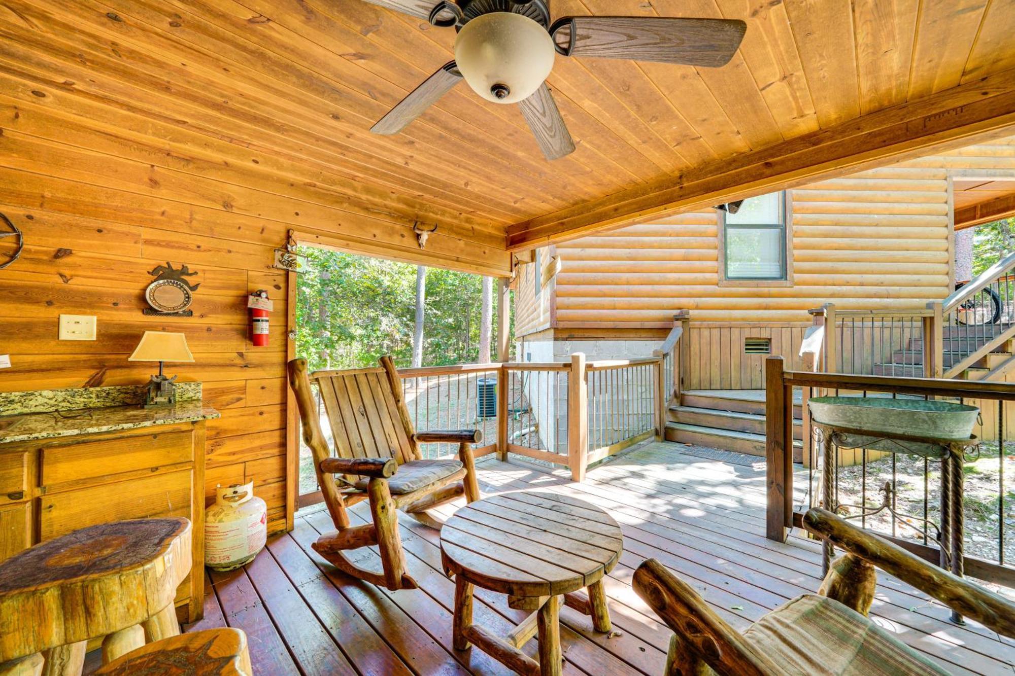 Broken Bow Rental Cabin With Hot Tub And Bar Eksteriør bilde